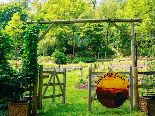 501 Guard Hill Rd, Bedford, NY 10506 - view of play area featuring a yard