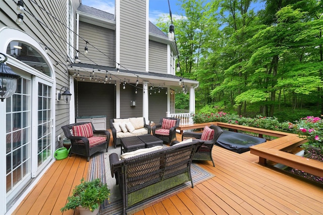383 Illington Rd, Ossining, NY 10562 - deck with outdoor lounge area