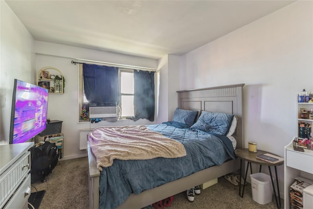12399 Flatlands Ave Unit 7C, Brooklyn, NY 11207 - bedroom featuring carpet floors and cooling unit