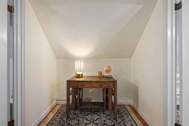 329 Simpson Pl, Peekskill, NY 10566 - office space with wood finished floors and lofted ceiling
