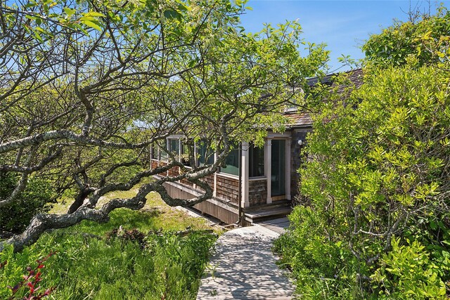 0 Atlantic Walk, Water Island, NY 11772 - view of side of home featuring an outdoor structure