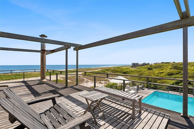 0 Atlantic Walk, Water Island, NY 11772 - wooden deck featuring a water view