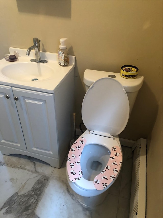 19 Wawayanda Ave, Middletown, NY 10940 - bathroom with toilet and vanity