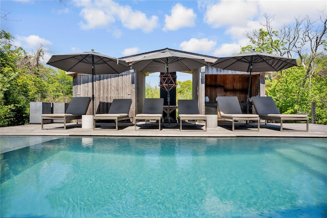 490 Tarpon Walk, Fire Island Pines, NY 11782 - view of outdoor pool