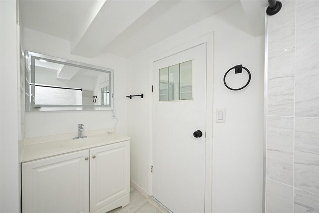 43-24 219th St, Bayside, NY 11361 - full bathroom featuring vanity