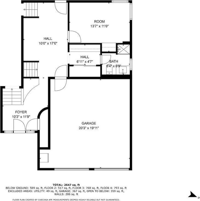 797 Caldwell Ave, North Woodmere, NY 11581 - property floor plan