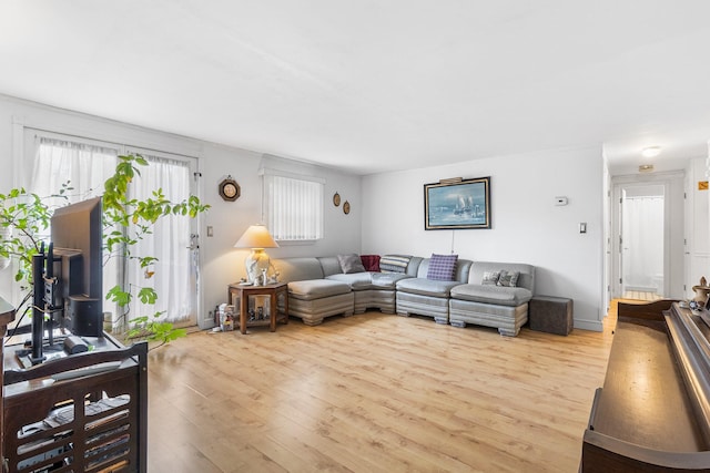45 W 23rd St, Deer Park, NY 11729 - living area featuring wood finished floors