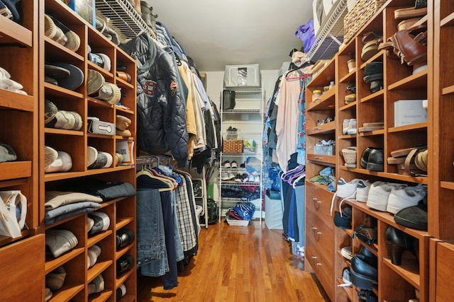 30 Sunrise Rdg, Florida, NY 10921 - spacious closet featuring wood finished floors