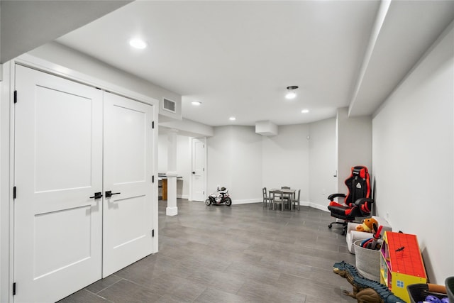 3 Sugar Maple Ct, Dix Hills, NY 11746 - recreation room with recessed lighting