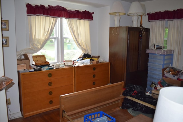 25 Alda Dr, Poughkeepsie, NY 12603 - bedroom with dark wood-type flooring