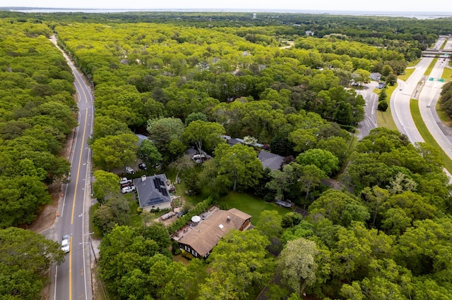 8 Jackson Ave, Hampton Bays, NY 11946 - drone / aerial view of a forest