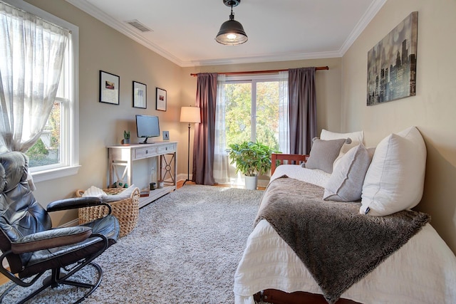 2 Goldwin St, Rye, NY 10580 - living area featuring ornamental molding, healthy amount of natural light, and baseboards