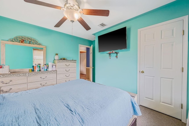 320 Williams Way S, Baiting Hollow, NY 11933 - bedroom with a ceiling fan