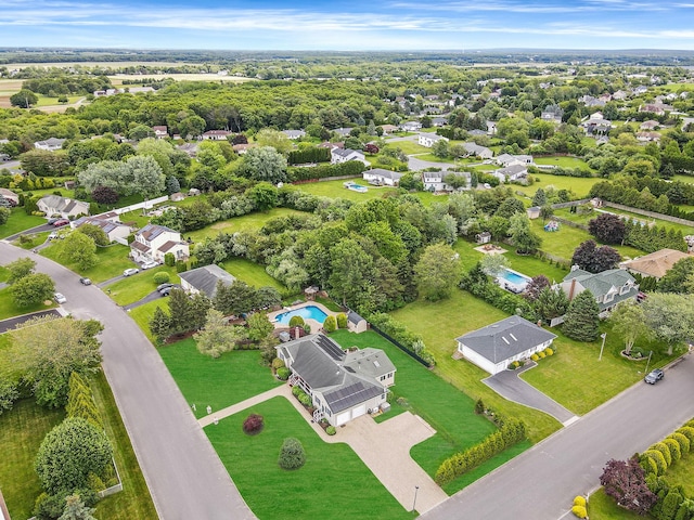 320 Williams Way S, Baiting Hollow, NY 11933 - aerial view of a pool