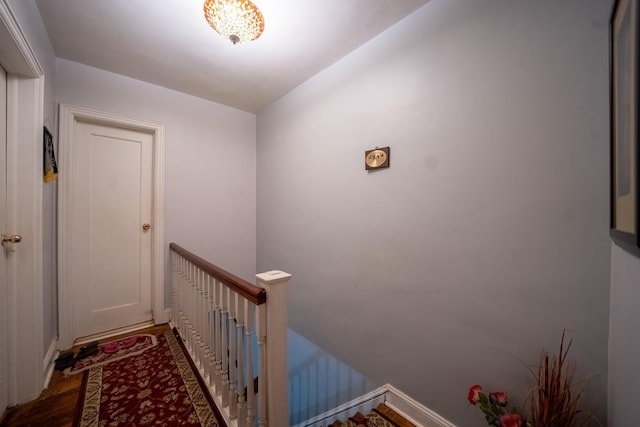 32-23 76th St, East Elmhurst, NY 11370 - hall featuring an upstairs landing and wood finished floors