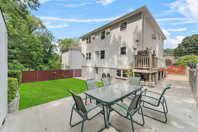 336 Mile Square Rd, Yonkers, NY 10701 - view of patio / terrace with outdoor dining space and grilling area