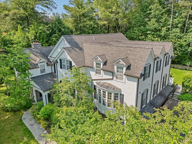 27 Olmsted Rd, Scarsdale, NY 10583 - view from above of property