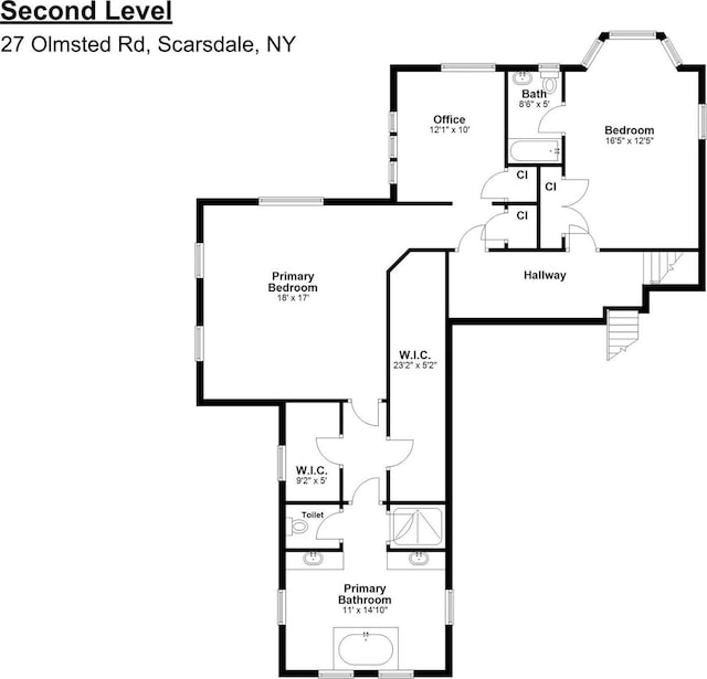 27 Olmsted Rd, Scarsdale, NY 10583 - view of floor plan / room layout