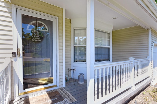 8 Thunder Rd, Miller Place, NY 11764 - doorway to property featuring covered porch