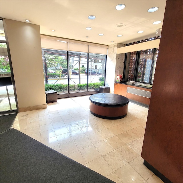 70-20 108th St Unit 4C, Forest Hills, NY 11375 - lobby with recessed lighting