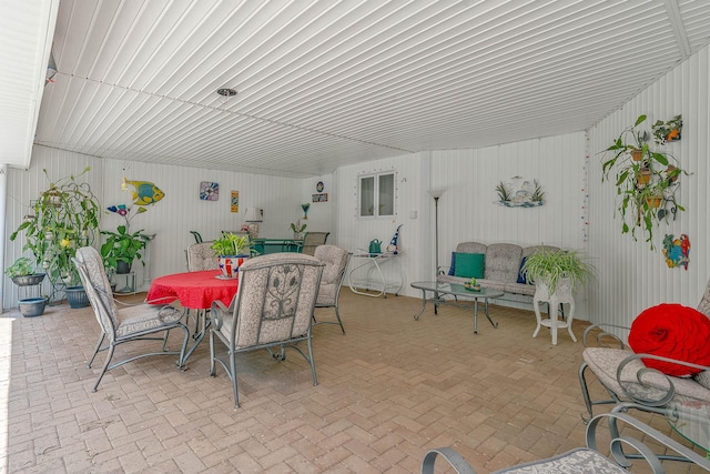 6 Ring Neck Ct, Wading River, NY 11792 - view of patio / terrace with outdoor dining area