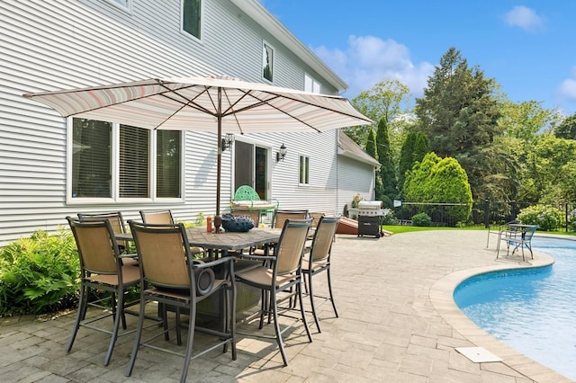 26405 Main Rd, Cutchogue, NY 11935 - view of patio / terrace with grilling area