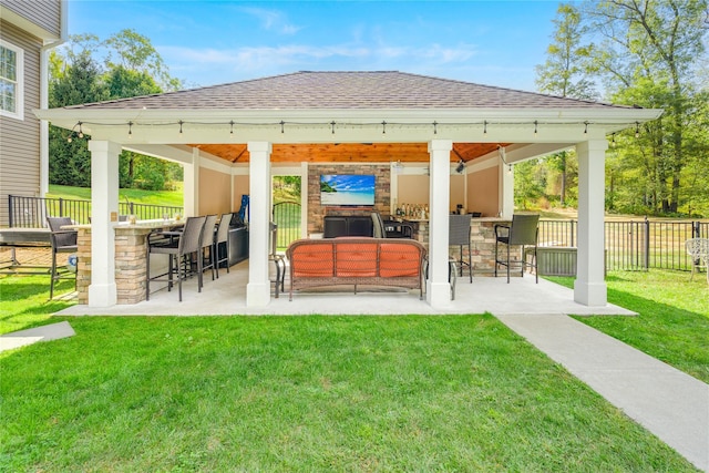 226 Windsor Rd, Fishkill, NY 12524 - view of patio / terrace featuring a gazebo