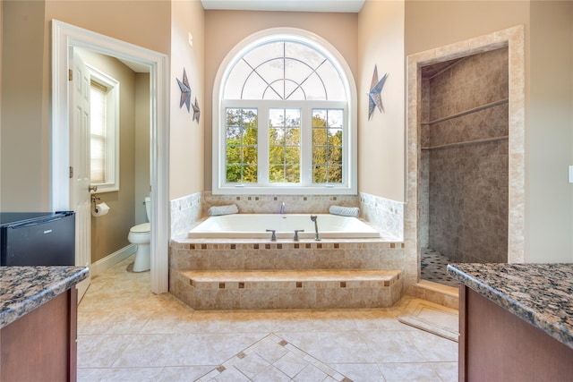 226 Windsor Rd, Fishkill, NY 12524 - full bathroom featuring a bath, vanity, plenty of natural light, and tile patterned flooring