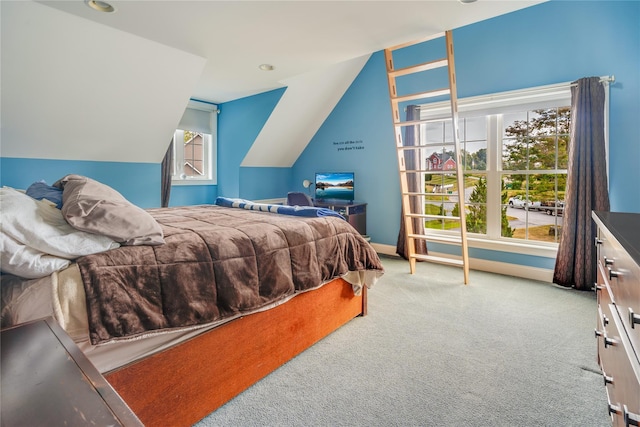 226 Windsor Rd, Fishkill, NY 12524 - carpeted bedroom with vaulted ceiling