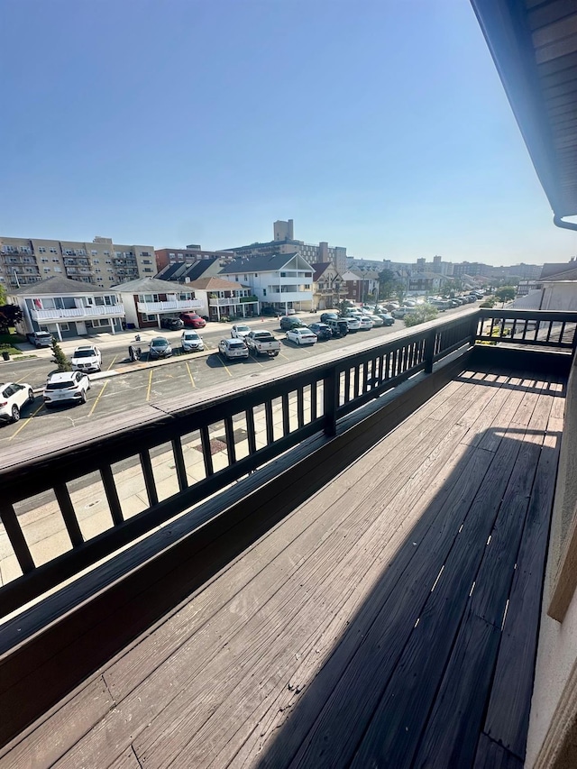 639 E Broadway Unit 5, Long Beach, NY 11561 - deck featuring a city view