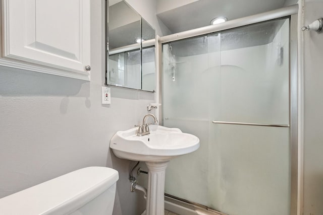 26 Crown Hill Rd, Wappingers Falls, NY 12590 - full bath featuring a shower stall and toilet