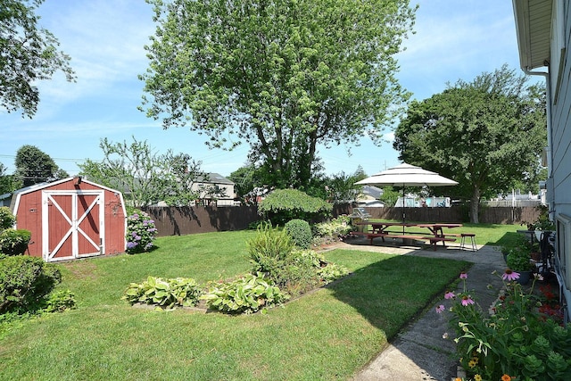 1318 Brooklyn Blvd, Bay Shore, NY 11706 - fenced backyard featuring a storage unit and a patio area