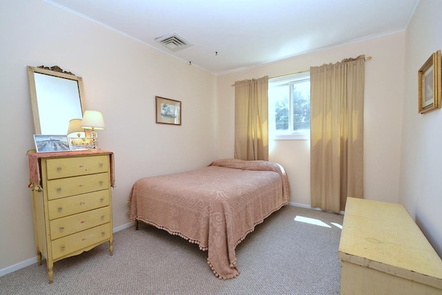 1318 Brooklyn Blvd, Bay Shore, NY 11706 - bedroom featuring light colored carpet and crown molding