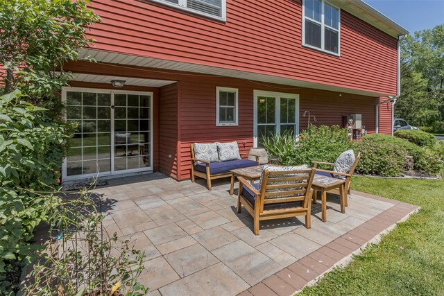 15 Candlestick Ct, Warwick, NY 10990 - view of patio featuring an outdoor living space