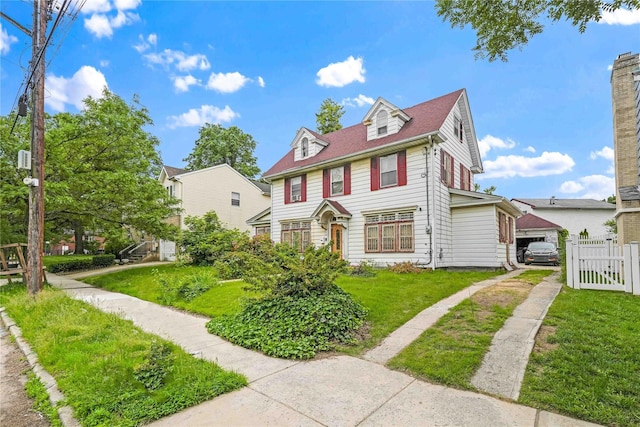 11480 178th Pl, Addisleigh Park, NY 11434 - view of front of property with dirt driveway and a gate