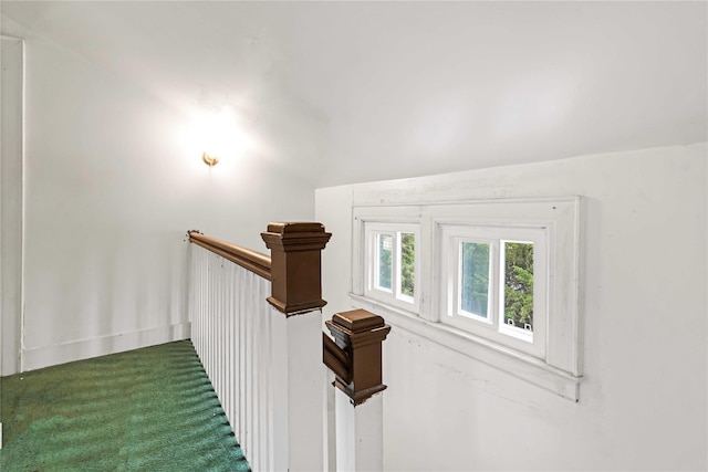 11480 178th Pl, Addisleigh Park, NY 11434 - stairway featuring carpet