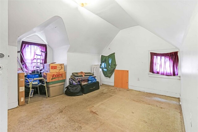 11480 178th Pl, Addisleigh Park, NY 11434 - bonus room with vaulted ceiling and radiator heating unit