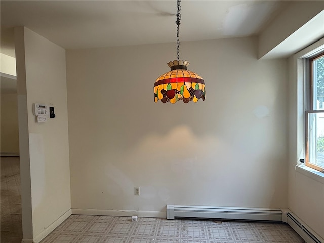 281 Union Ave, New Windsor, NY 12553 - spare room featuring tile patterned floors, baseboards, and baseboard heating