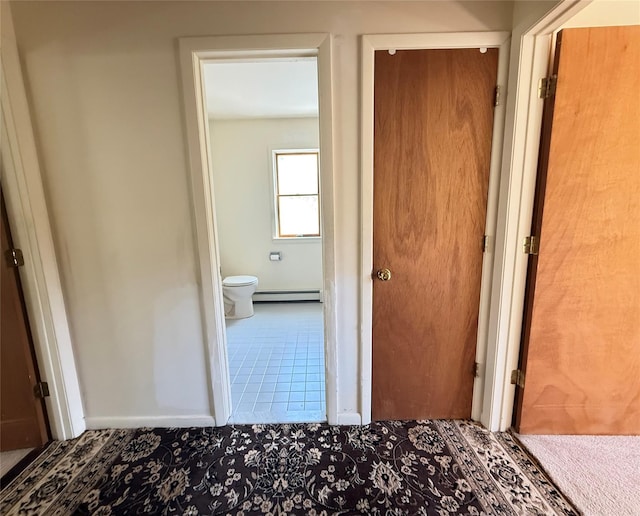 281 Union Ave, New Windsor, NY 12553 - corridor with baseboard heating