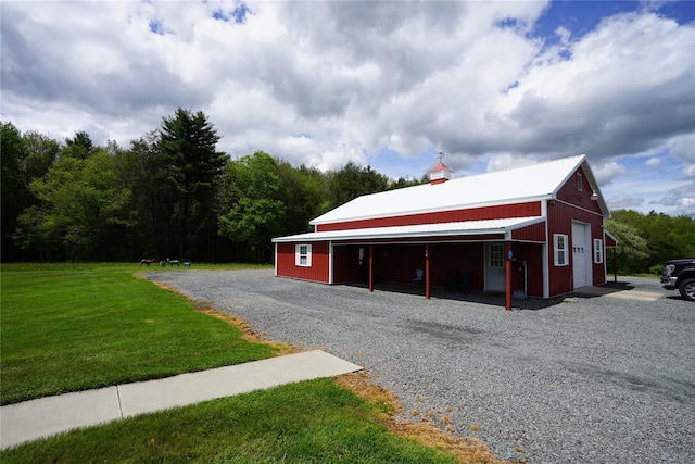 6452 State Route 52, Lake Huntington, NY 12752 - view of detached garage