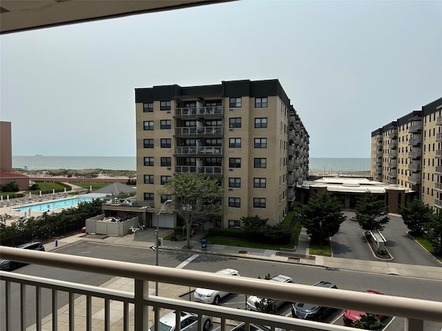 855 E Broadway Unit 3D, Long Beach, NY 11561 - view of apartment building / complex with a water view