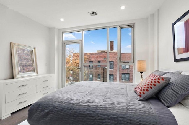 1769 E 13th St Unit 2B, Brooklyn, NY 11229 - bedroom featuring wood finished floors and recessed lighting