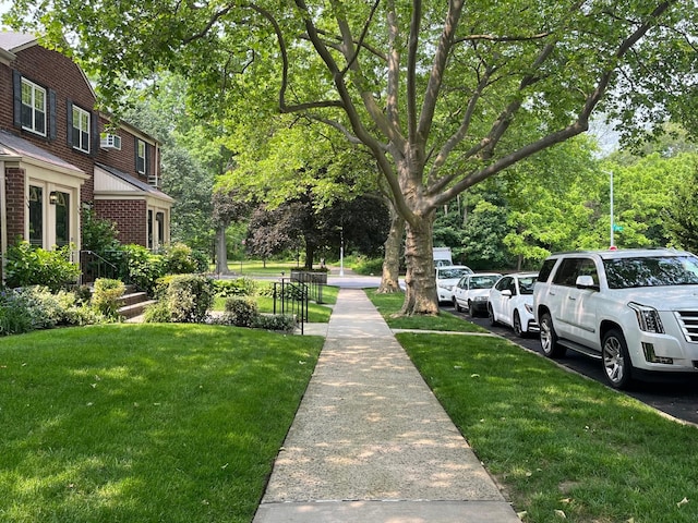 210-12 69th Ave Lower, Lower, Oakland Gardens, NY 11364 - view of grassy yard