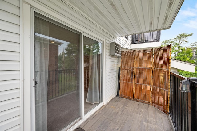 1548 Rte 9 Unit 7C, Wappingers Falls, NY 12590 - balcony featuring an AC wall unit