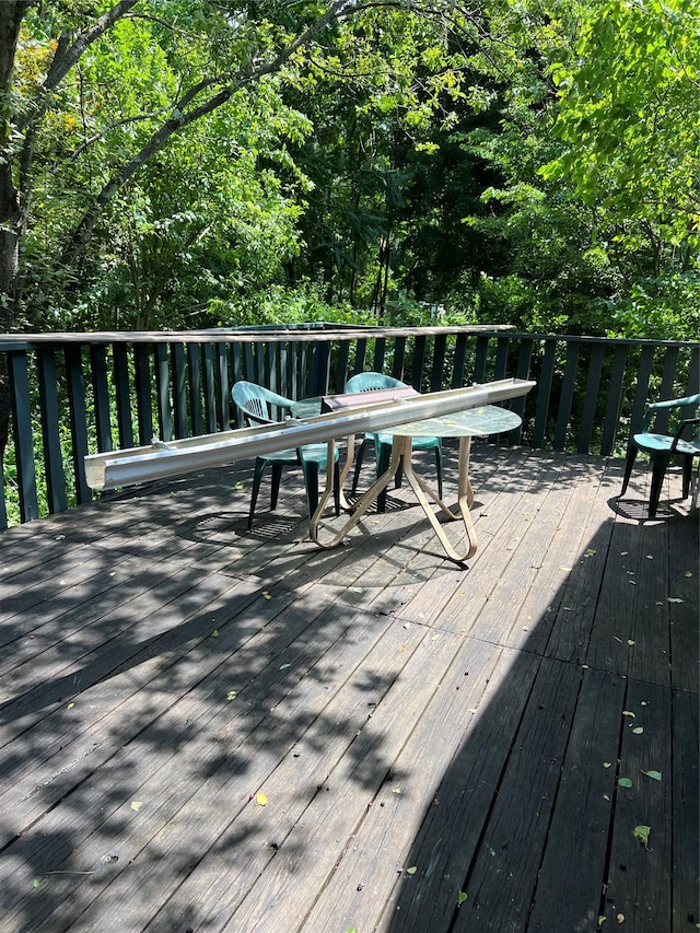 71 Honeywell Ln, Hyde Park, NY 12538 - wooden terrace featuring outdoor dining area