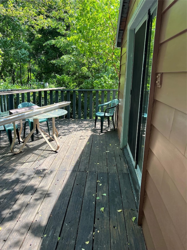 71 Honeywell Ln, Hyde Park, NY 12538 - view of wooden deck