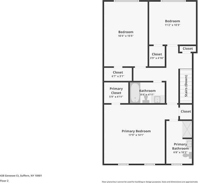 438 Genesee Ct, Suffern, NY 10901 - view of room layout