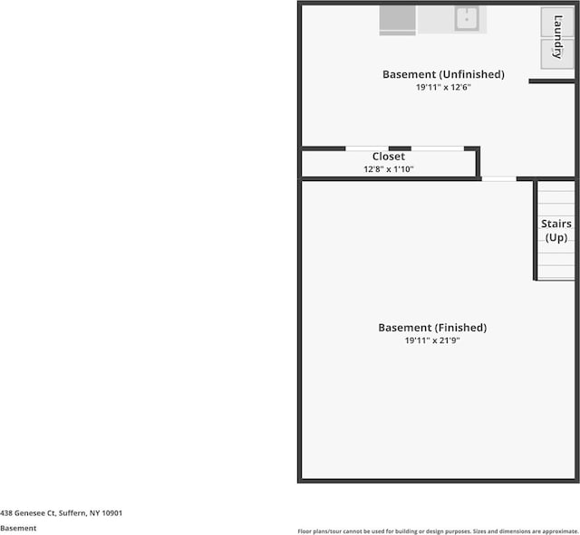 438 Genesee Ct, Suffern, NY 10901 - view of property floor plan