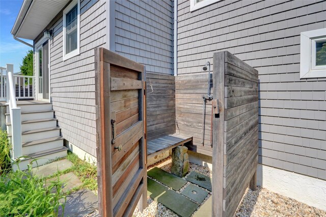 62 Woodhail St, Lido Beach, NY 11561 - view of wooden deck