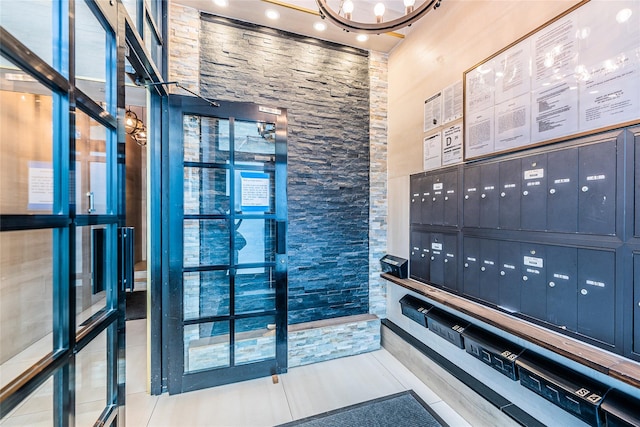 4104 27th St Unit 8C, Long Island City, NY 11101 - wine area featuring mail area